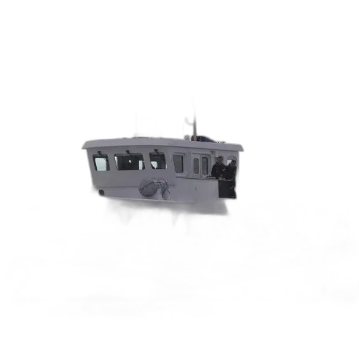 car, robot, crown, 3d render, large, boat, named, john transparent PNG cut-out