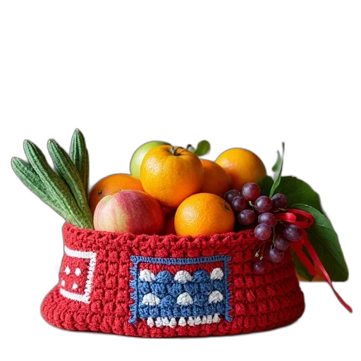 crown, hat, food, jewelry, 3d render, photorealistic, red, colorful transparent PNG cut-out