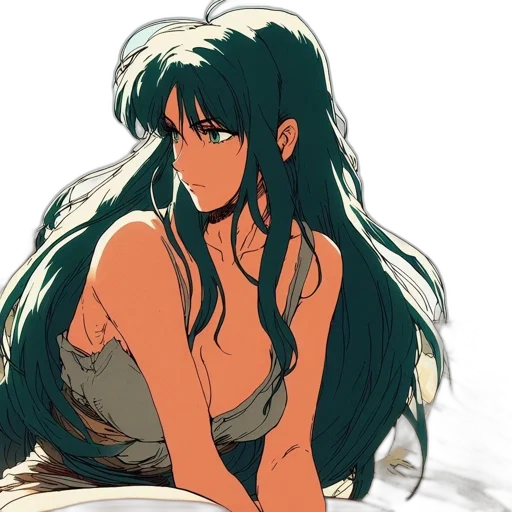 anime, concept art, watercolor, pixel art, fire, green, pastel, red transparent PNG cut-out