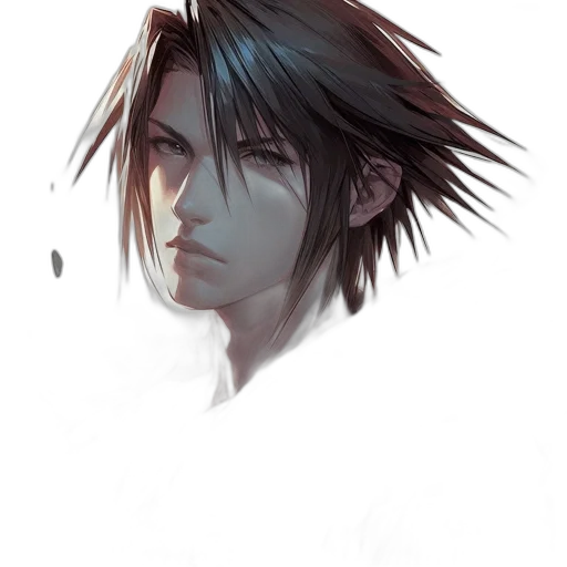 face, hair, mask, creature, concept art, fantasy art, photorealistic, watercolor transparent PNG cut-out