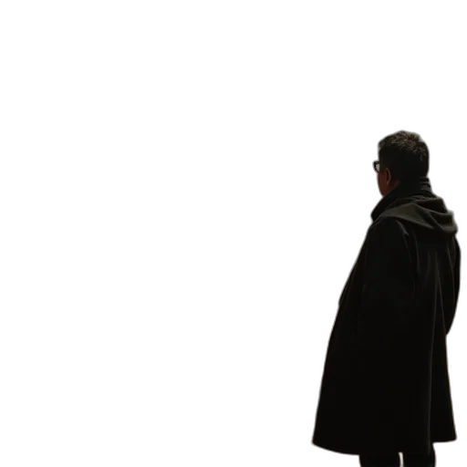 jacket, staff, umbrella, sword transparent PNG cut-out