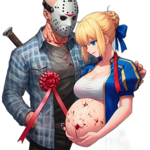 mask, concept art, pixel art, comic book art, anime, fire, two, animated transparent PNG cut-out