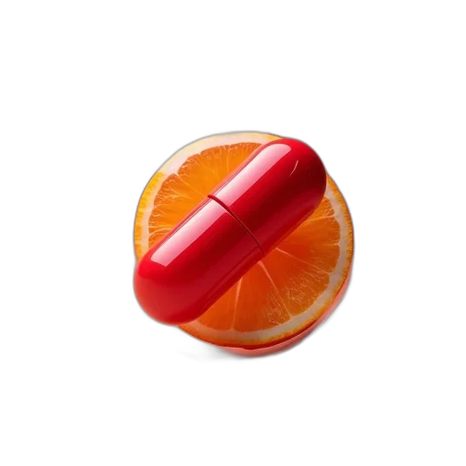 food, weapon, jewelry, bottle, 3d render, red, pill, glossy transparent PNG cut-out