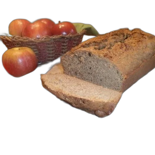 food, crown, 3d render, photorealistic, earth tones, loaf, bread, sits transparent PNG cut-out