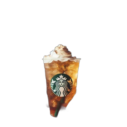 food, staff, umbrella, weapon, 3d render, photorealistic, vaporwave, watercolor transparent PNG cut-out