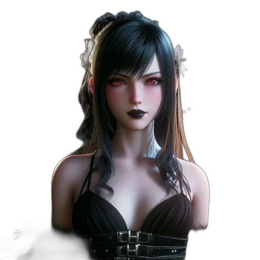 face, mask, staff, dress, fantasy art, concept art, photorealistic, 3d render transparent PNG cut-out