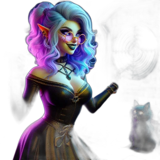 staff, fantasy art, concept art, pixel art, comic book art, dark, pastel, blue transparent PNG cut-out