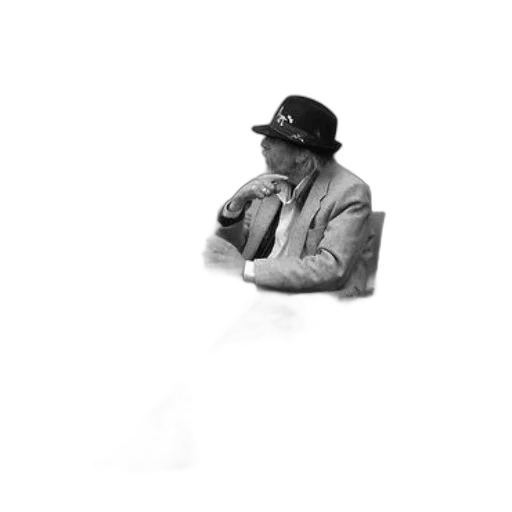 hat, jacket, staff, face, photorealistic, concept art, pencil sketch, cartoon transparent PNG cut-out