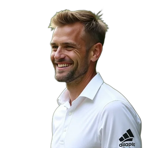 staff, jacket, face, man, short, hair, smiling, looking transparent PNG cut-out