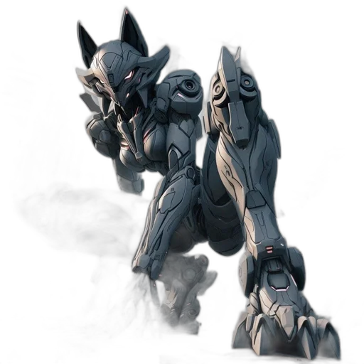 robot, dragon, creature, animal, concept art, fantasy art, 3d render, comic book art transparent PNG cut-out