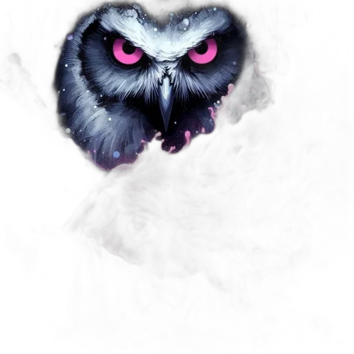 mask, creature, animal, face, fantasy art, watercolor, photorealistic, concept art transparent PNG cut-out