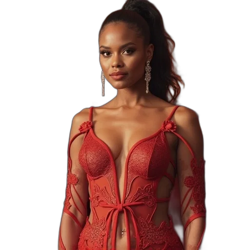 dress, red, amber, jones, versa, couture, 57th, grammy transparent PNG cut-out