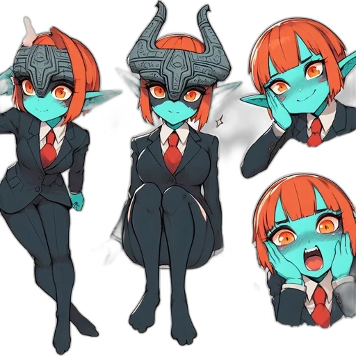 mask, creature, concept art, cartoon, anime, fantasy art, dark, monochrome transparent PNG cut-out