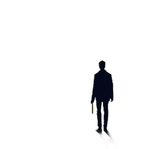 staff, jacket, robot, face, concept art, pixel art, 3d render, photorealistic transparent PNG cut-out