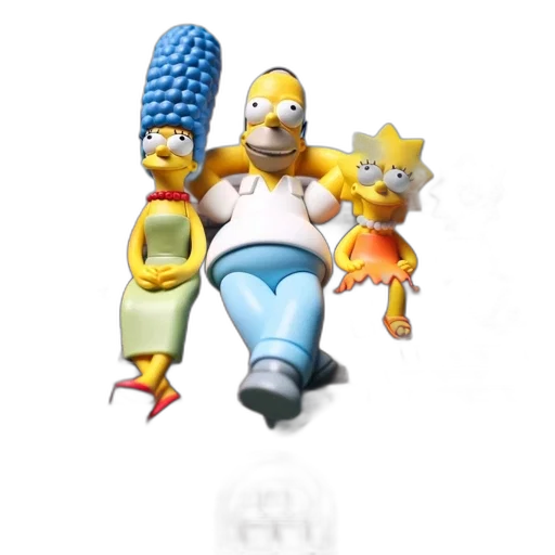 robot, staff, shoes, 3d render, concept art, outer space, underwater, simpsons transparent PNG cut-out