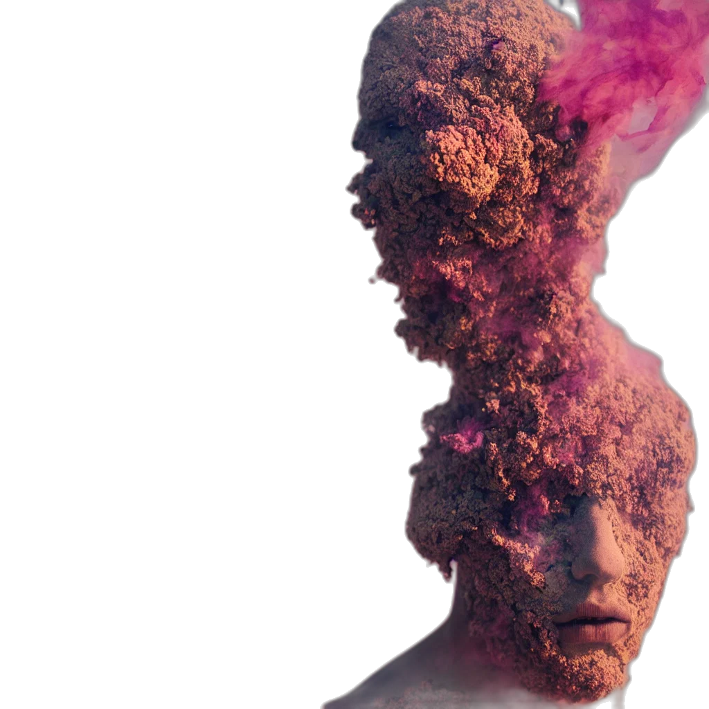 mask, face, hair, crown transparent PNG cut-out