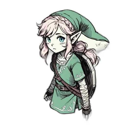 staff, hat, weapon, dress, concept art, pixel art, watercolor, fantasy art transparent PNG cut-out