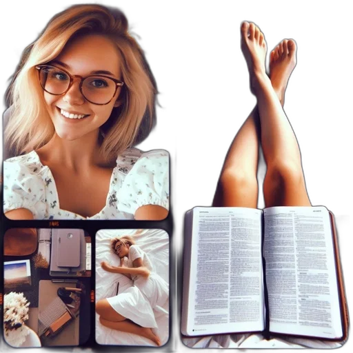 photorealistic, 3d render, series, images, feature, young, woman, smiling transparent PNG cut-out