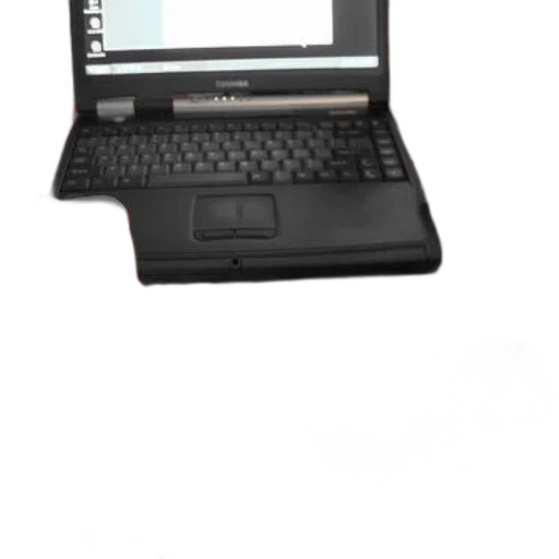 staff, 3d render, laptop, sits, bed, red, orange, floral transparent PNG cut-out