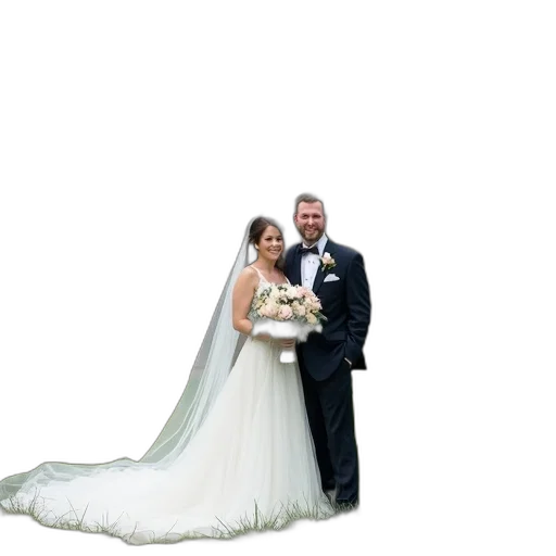 dress, umbrella, crown, sword, photorealistic, 3d render, newly, married transparent PNG cut-out