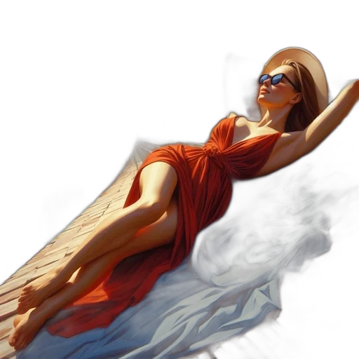 dress, concept art, photorealistic, comic book art, fantasy art, underwater, fog, woman transparent PNG cut-out