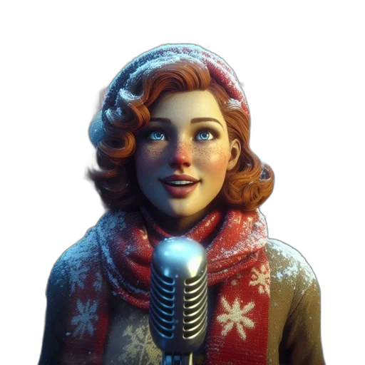 jacket, face, staff, hat, concept art, 3d render, photorealistic, fantasy art transparent PNG cut-out