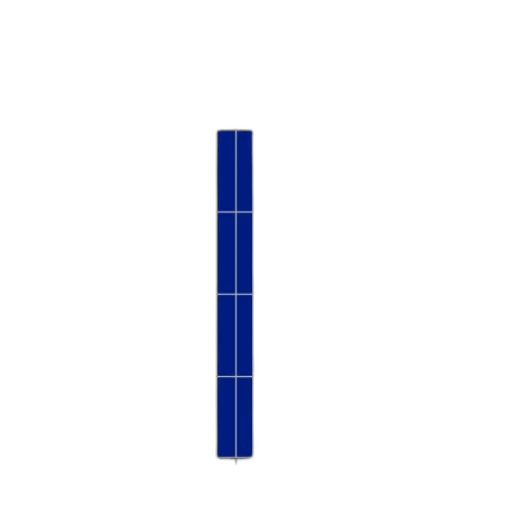 sword, staff, umbrella, weapon, pixel art, 3d render, outer space, blue transparent PNG cut-out
