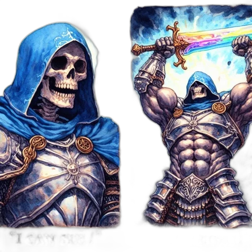 sword, weapon, jacket, mask, vaporwave, concept art, fantasy art, pixel art transparent PNG cut-out