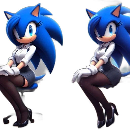dress, concept art, 3d render, pixel art, anime, monochrome, blue, dark transparent PNG cut-out
