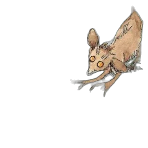 creature, animal, dragon, staff, concept art, watercolor, fantasy art, photorealistic transparent PNG cut-out