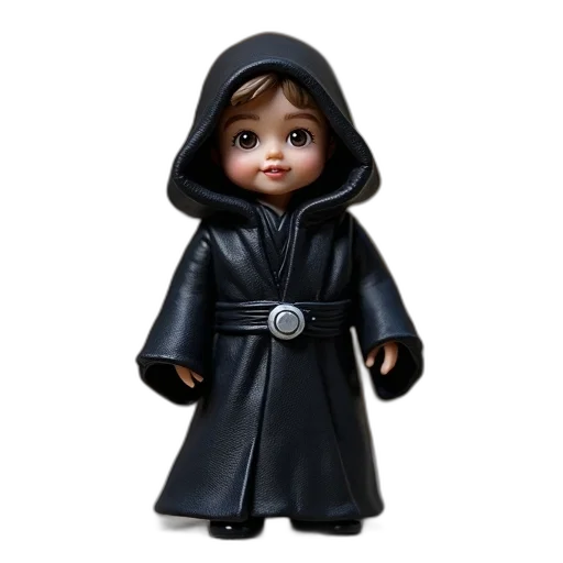 3d render, concept art, detailed, miniature, figurine, character, star, wars transparent PNG cut-out