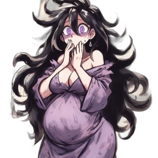 mask, dress, creature, face, concept art, anime, watercolor, pixel art transparent PNG cut-out