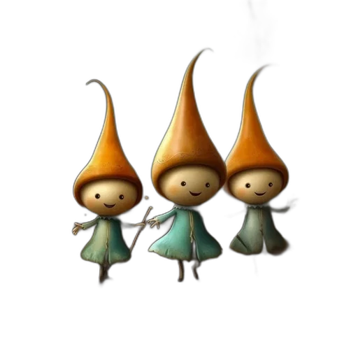 staff, hat, crown, dress, concept art, 3d render, fantasy art, photorealistic transparent PNG cut-out