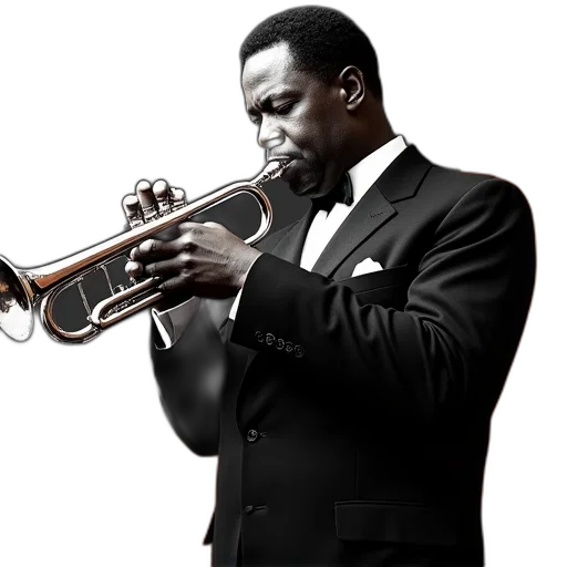 jazz, age, louis, armstrong transparent PNG cut-out