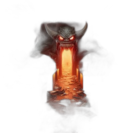 dragon, sword, mask, creature, concept art, fantasy art, pixel art, watercolor transparent PNG cut-out