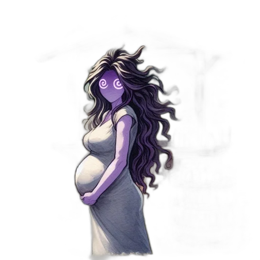 dress, hair, creature, dragon, concept art, watercolor, fantasy art, pixel art transparent PNG cut-out