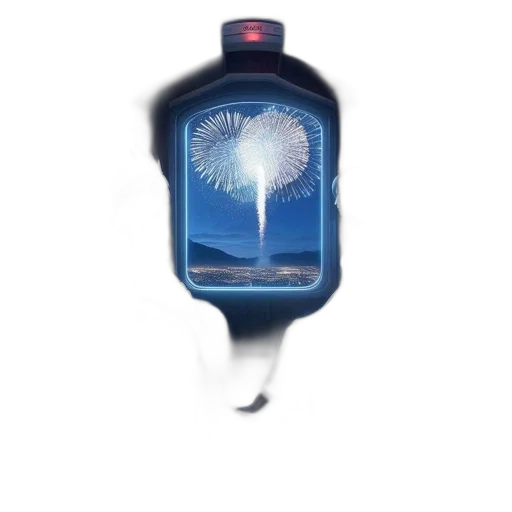 bottle, umbrella, tree, weapon, concept art, vaporwave, photorealistic, 3d render transparent PNG cut-out