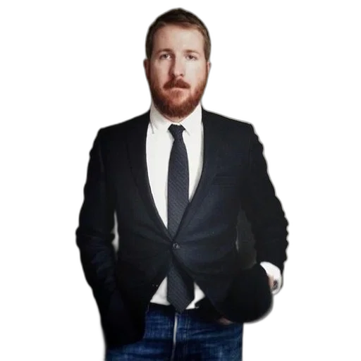 jacket, staff, face, animal, cartoon, photorealistic, concept art, man transparent PNG cut-out