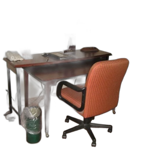 furniture, staff, 3d render, concept art, photorealistic, desk, lamp, book transparent PNG cut-out