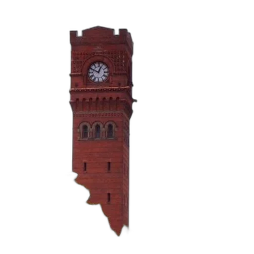 building, staff, 3d render, photorealistic transparent PNG cut-out