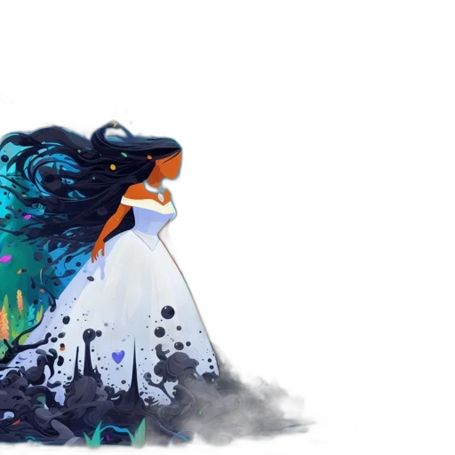 dragon, creature, mask, animal, concept art, fantasy art, pixel art, watercolor transparent PNG cut-out