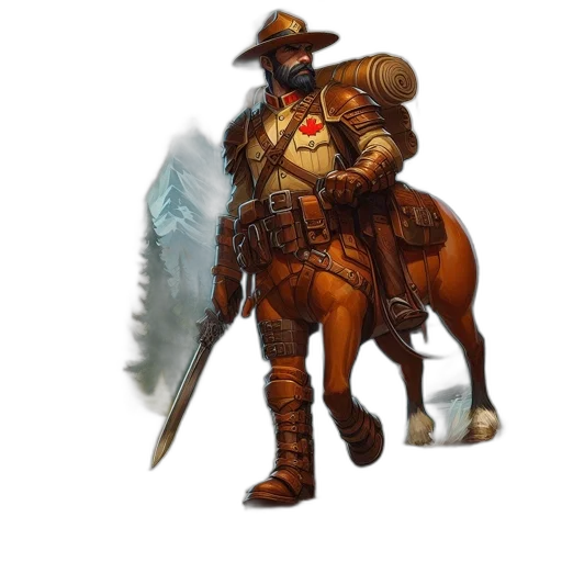 staff, hat, animal, weapon, concept art, fantasy art, pixel art, photorealistic transparent PNG cut-out