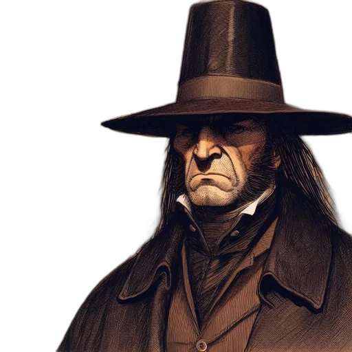 hat, mask, face, photorealistic, concept art, man, stern, expression transparent PNG cut-out