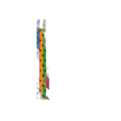 sword, weapon, staff, hair, pixel art, 3d render, colorful, bar transparent PNG cut-out