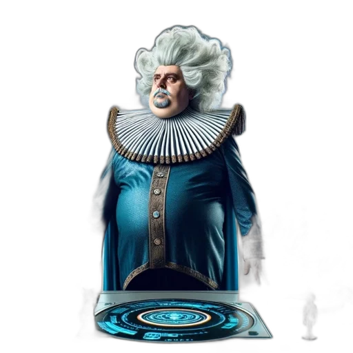 crown, staff, mask, face, concept art, fantasy art, 3d render, photorealistic transparent PNG cut-out
