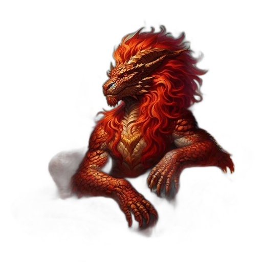 dragon, creature, staff, animal, fantasy art, concept art, pixel art, photorealistic transparent PNG cut-out
