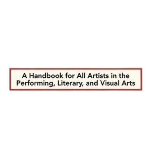 image, book, cover, titled, profitable, artist, handbook, all transparent PNG cut-out