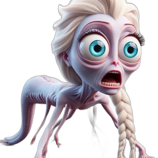 creature, face, animal, dragon, concept art, 3d render, fantasy art, cartoon transparent PNG cut-out