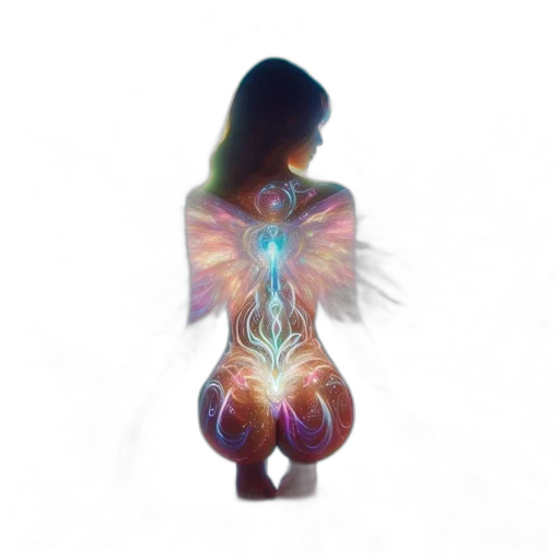 dress, jewelry, robot, creature, fantasy art, concept art, 3d render, pixel art transparent PNG cut-out