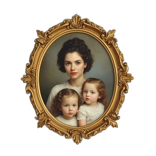 crown, face, jewelry, oil painting, photorealistic, cover, book, inventing transparent PNG cut-out